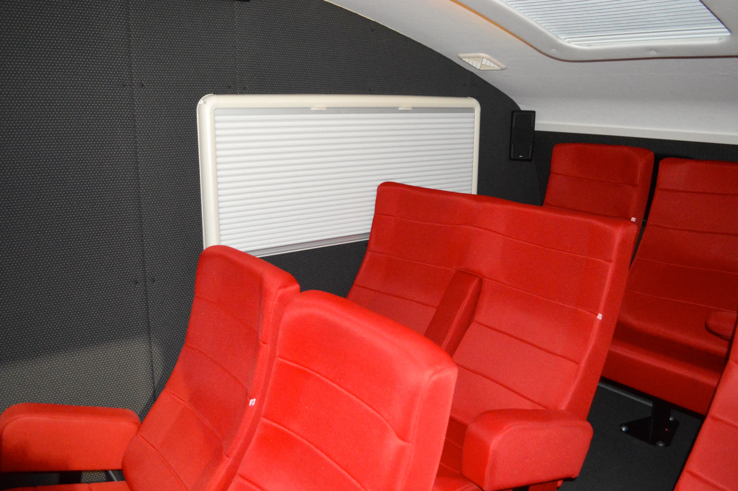 The Mini Movie Campy includes seating for seven