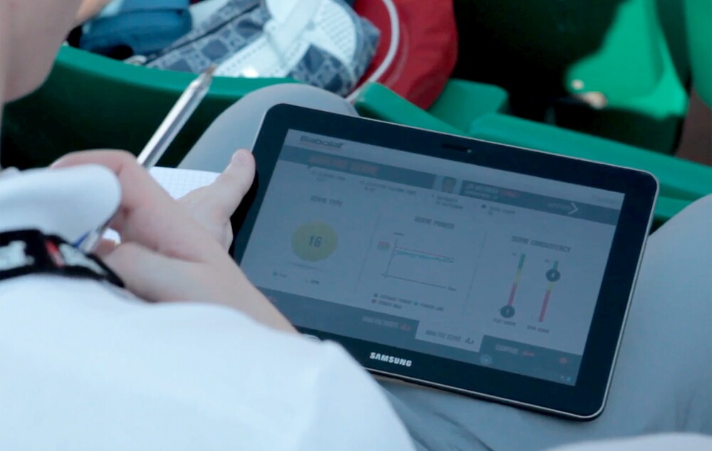 Player info can be downloaded via USB, or watched live over a wireless connection to a computer, tablet or smartphone