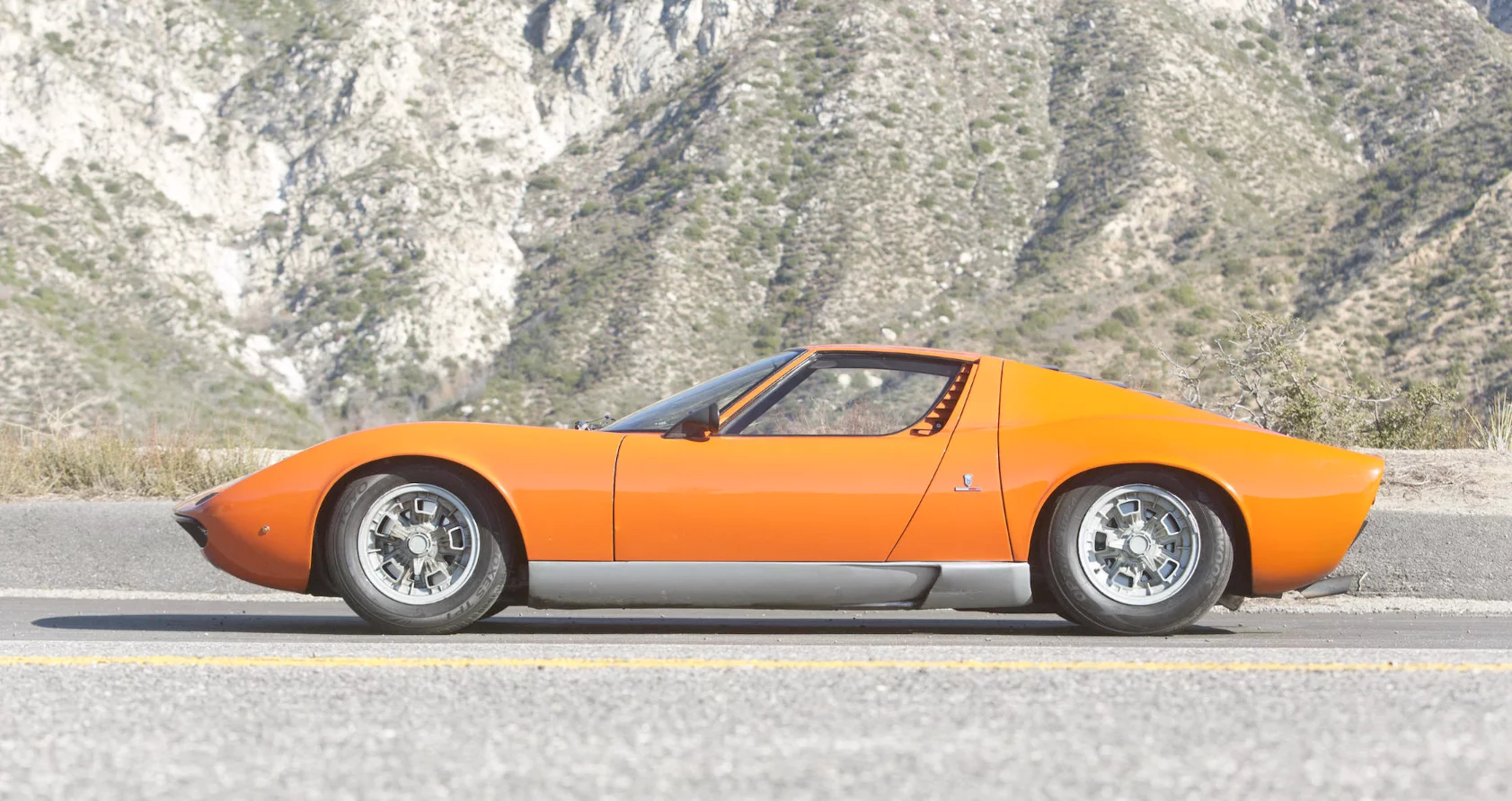 This 1967 Lamborghini Miura P400 is estimated to sell for between $850,000 and $1,000,000