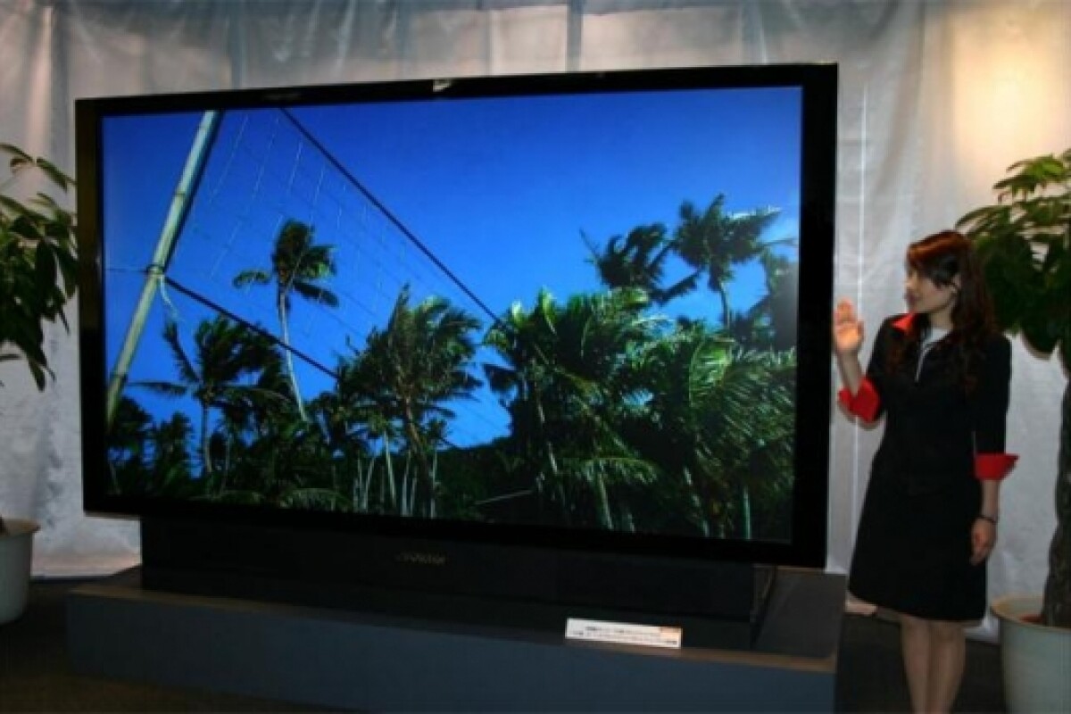 HDILA 110 inch Prototype Rear Projection TV