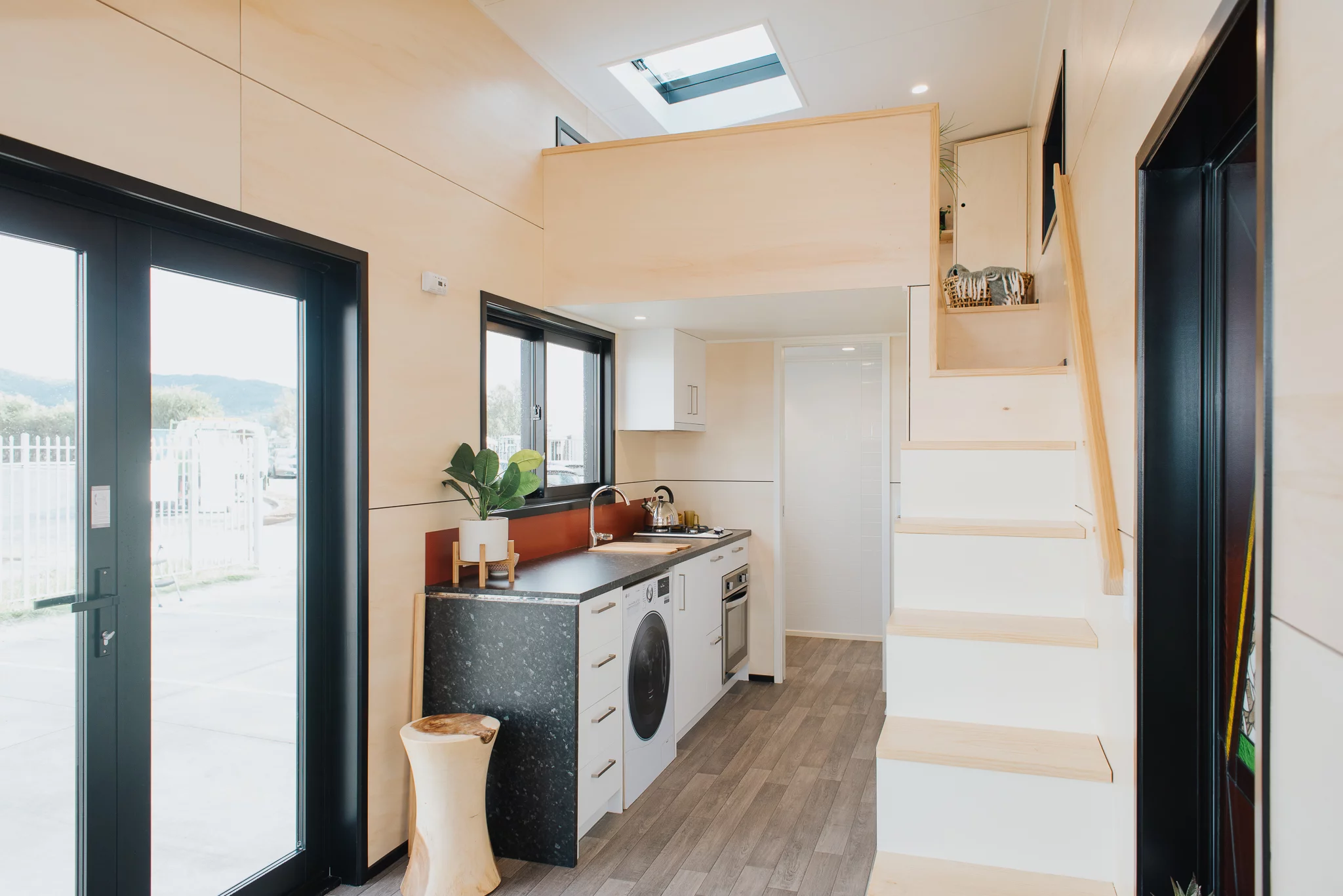 The Daisy Vera Tiny House measures 7.2 m (23 ft) long