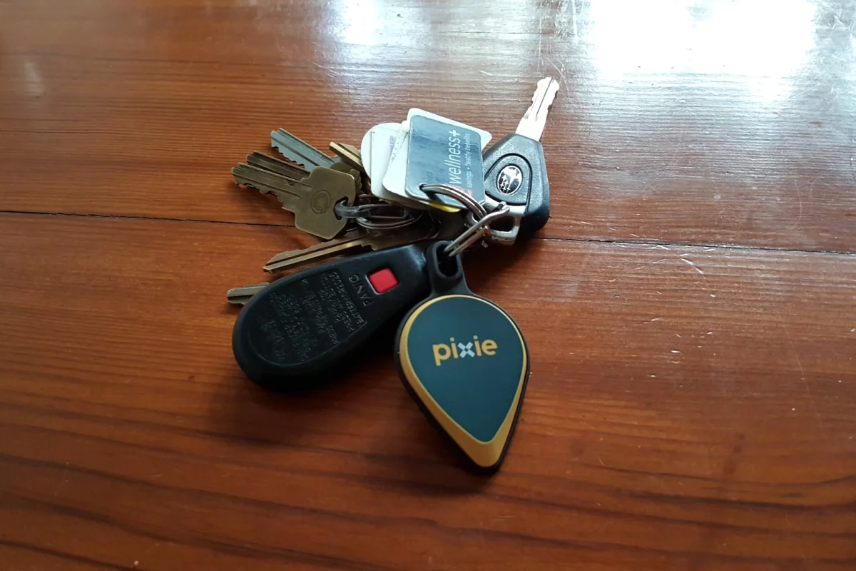 A Pixie set comes with two key fobs