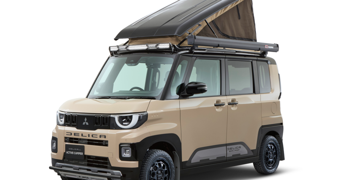 Der kleinste Mitsubishi-Minivan wird zum winzigen Camper, für den er ...
