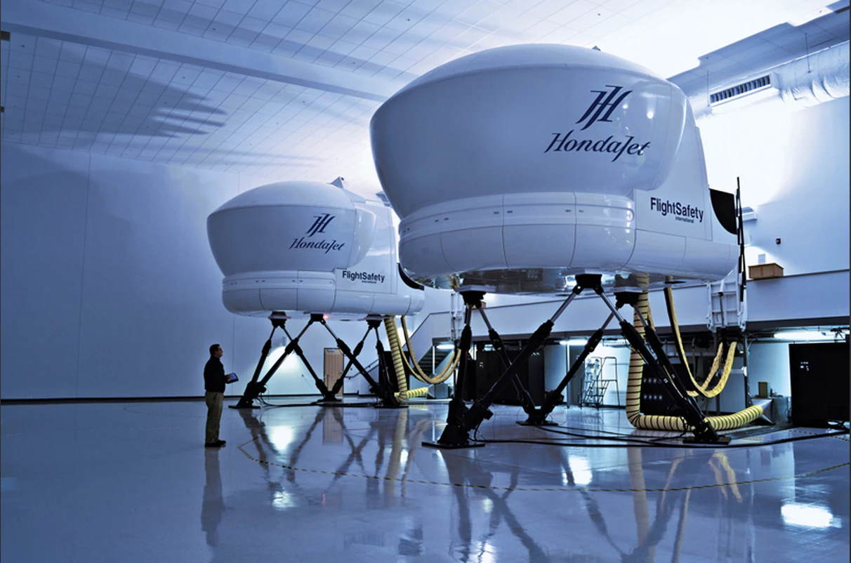 HondaJet flight simulators