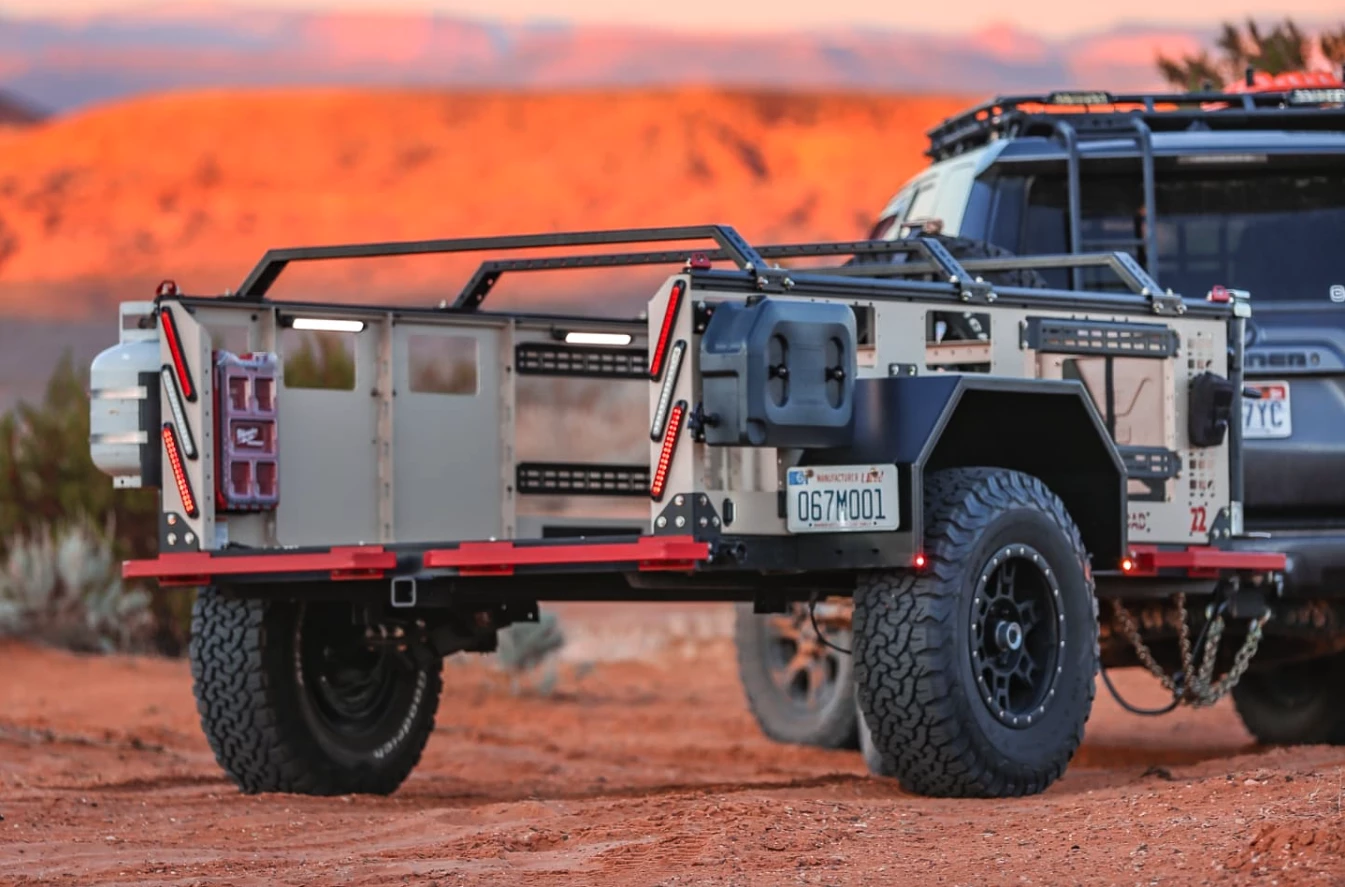 Zion specs the Z1 for unlimited customization; buyers can add all kinds of mounts for water and fuel canisters, spare wheels, propane, cargo boxes and more