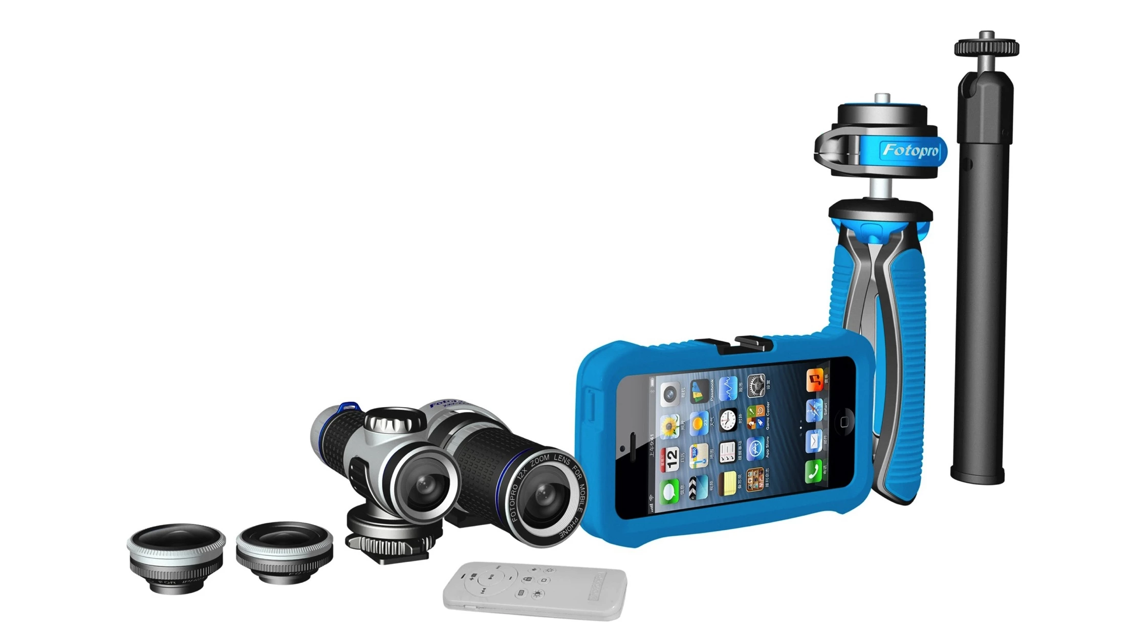 The FotoPro Master Kit for iPhone 5