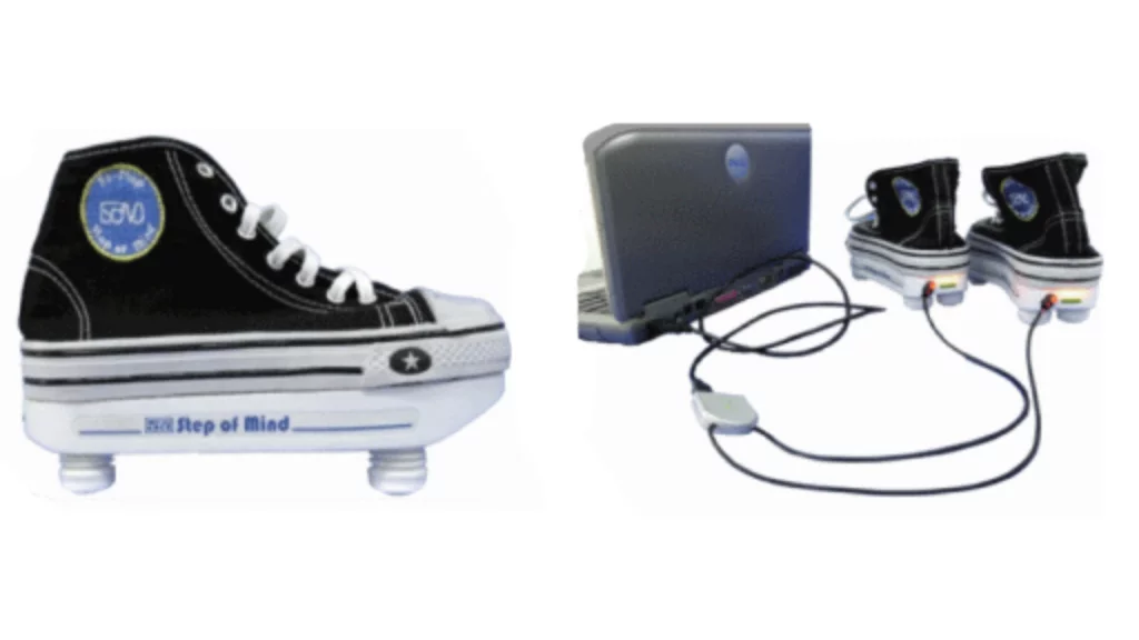 The Re-Step system can help improve the wearer's mobility