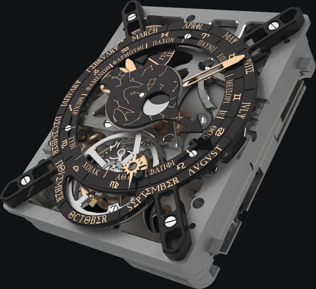 Hublot's miniature replica of the Antikythera mechanism