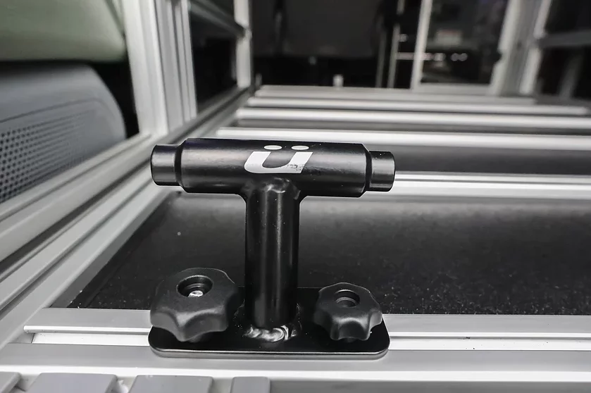 VanDoIt's tracks can be used to secure all kinds of mounts, racks and cargo carry accessories