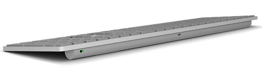 Microsoft's Modern Keyboard with fingerprint ID is thin and sturdy