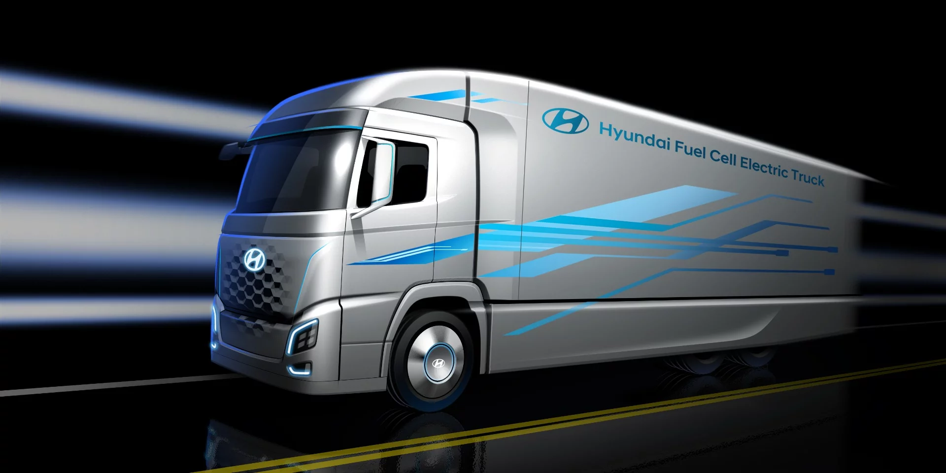 Details on the new Hyundai fuel cell truck are scant, but more will be unveiled in Germany later this month