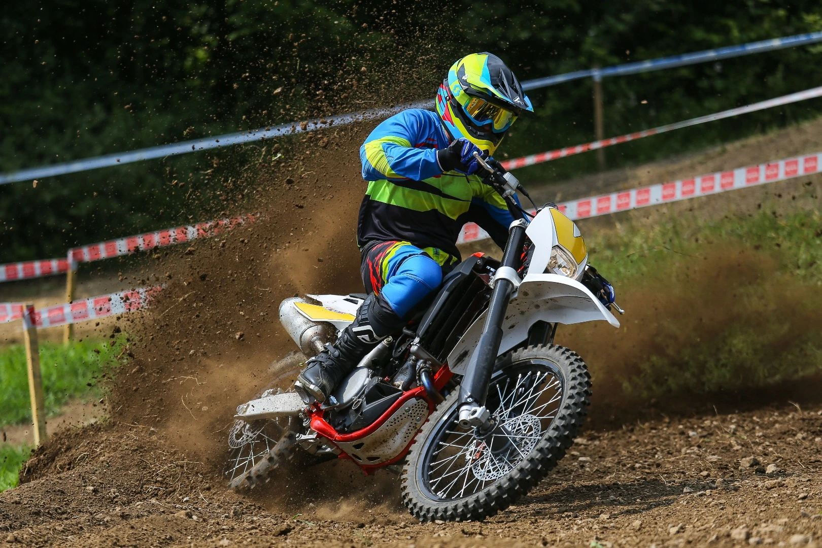 Select members of the international Press had the opportunity to test ride the first prototype SWM enduros during the presentation in Bergamo
