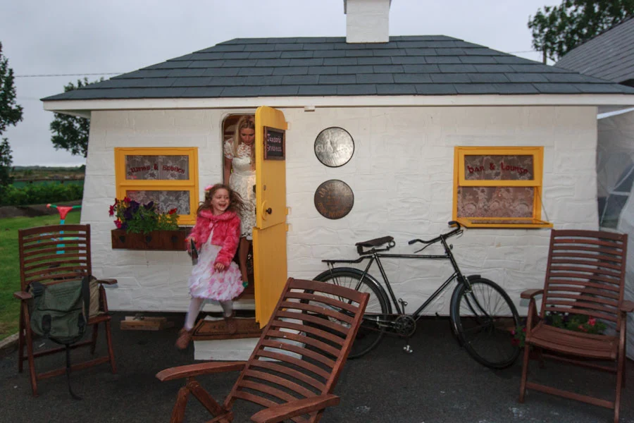 Mesuring 4.2 x 2.1 m (14 x 7 ft), The Shebeen opened in September 2014