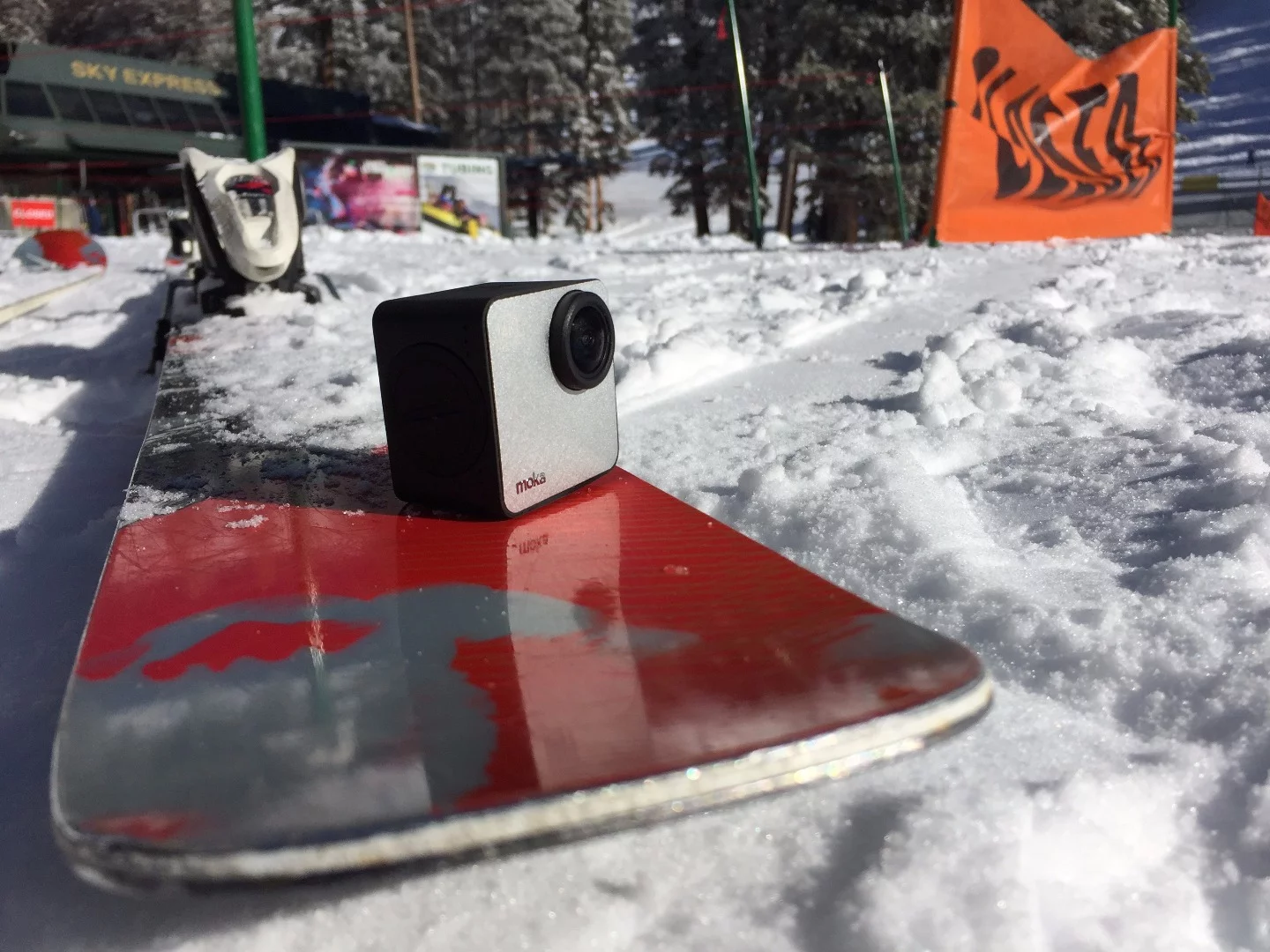 The Mokacam HD action camera