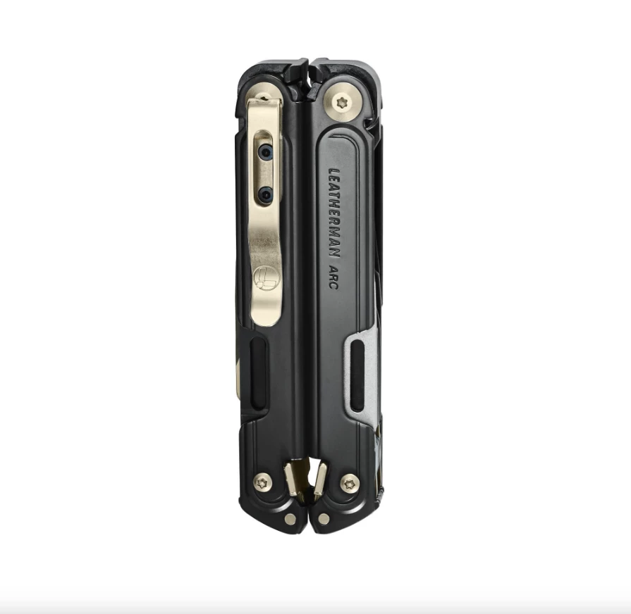 The removable pocket clip can be secured to the user's choice of back or front ... or just taken off