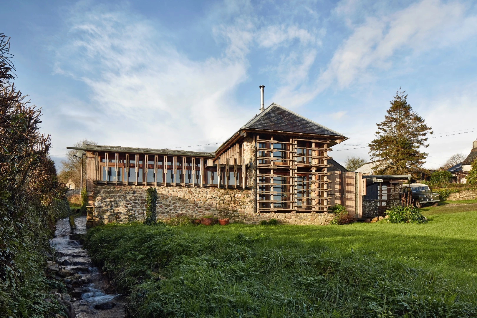 Cob Corner was designed by David Sheppard Architects