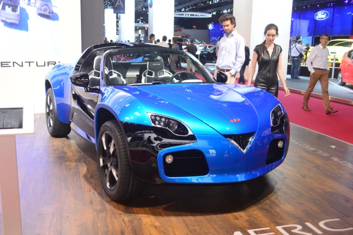 The 2014 Venturi America concept buggy in Paris (Photo: C.C. Weiss/Gizmag)