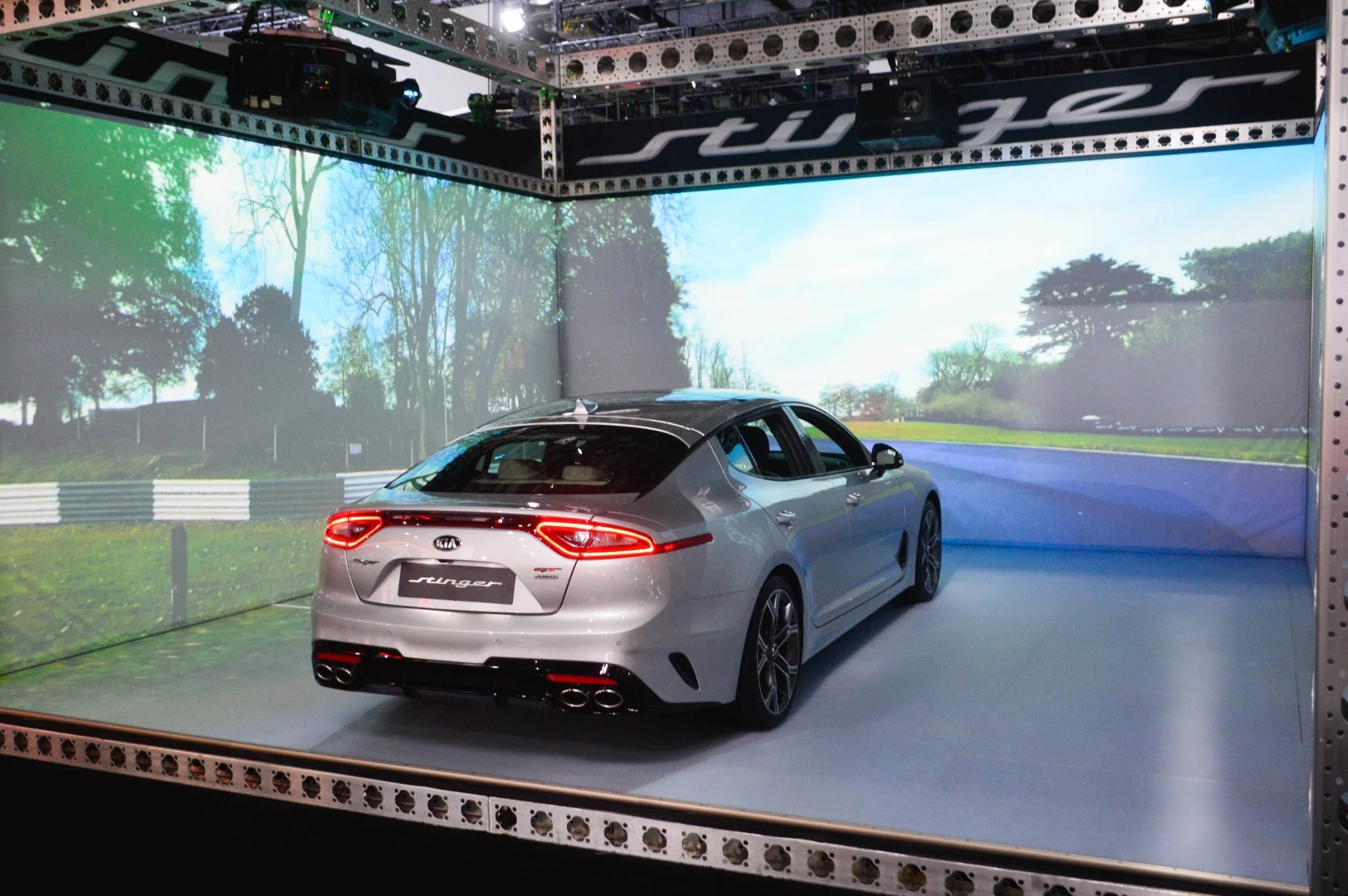 Kia Stinger driving simulator
