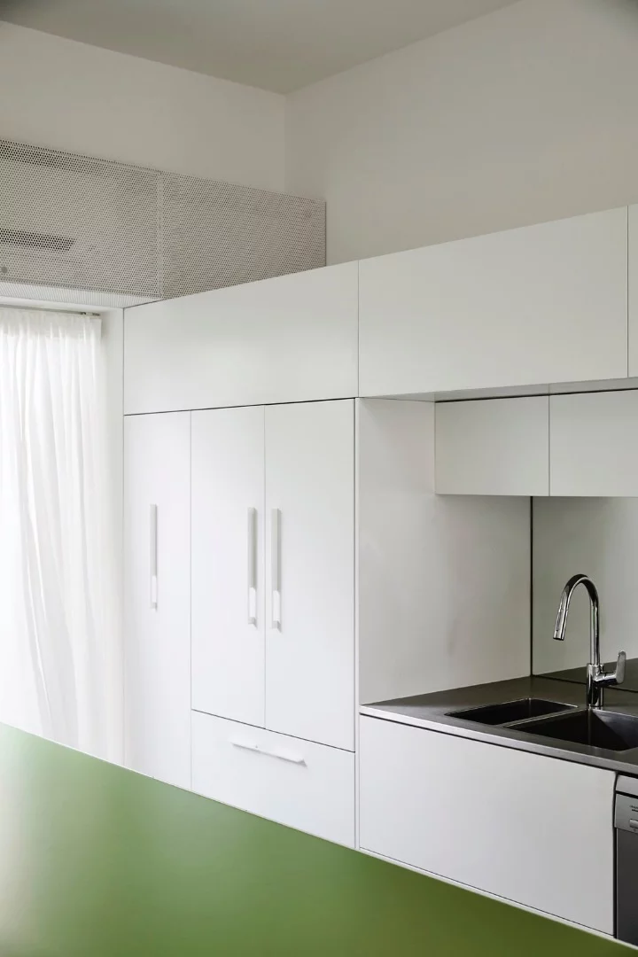 The new kitchen in Grant House's extension