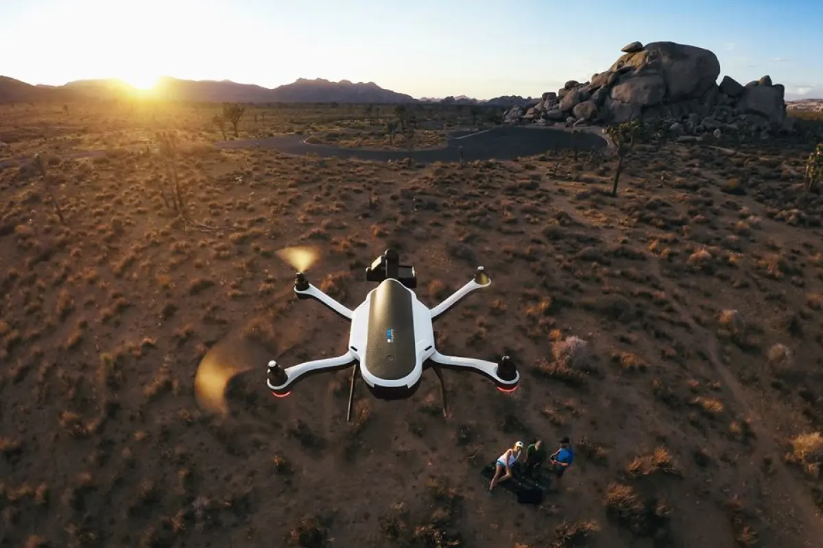 The GoPro Karma in action