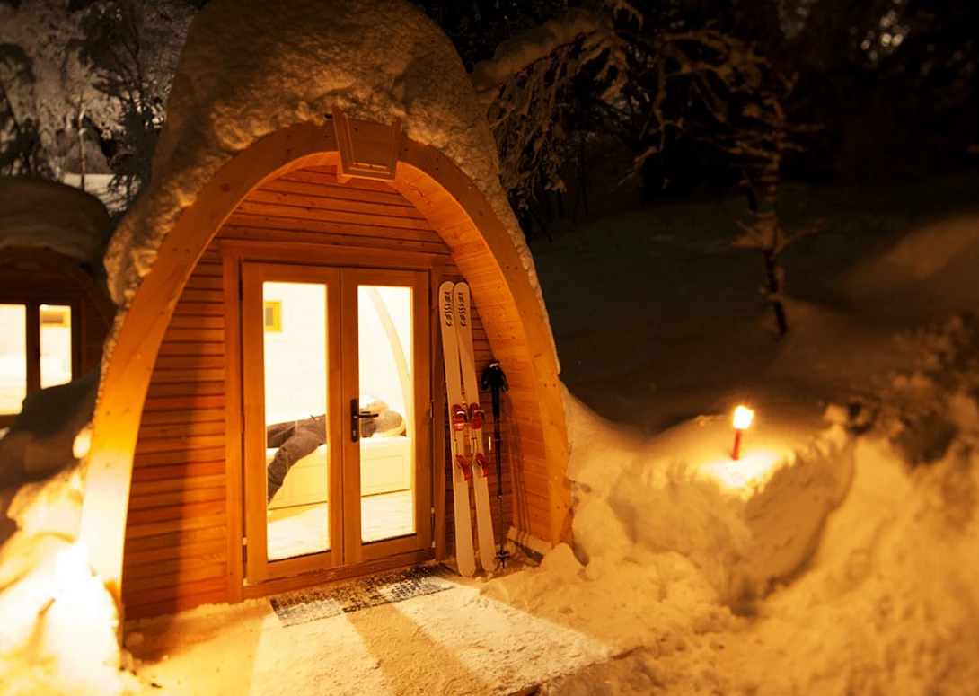 The PODhouses feature rugged durability, good insulation of the floors and walls and double glazed windows and doors