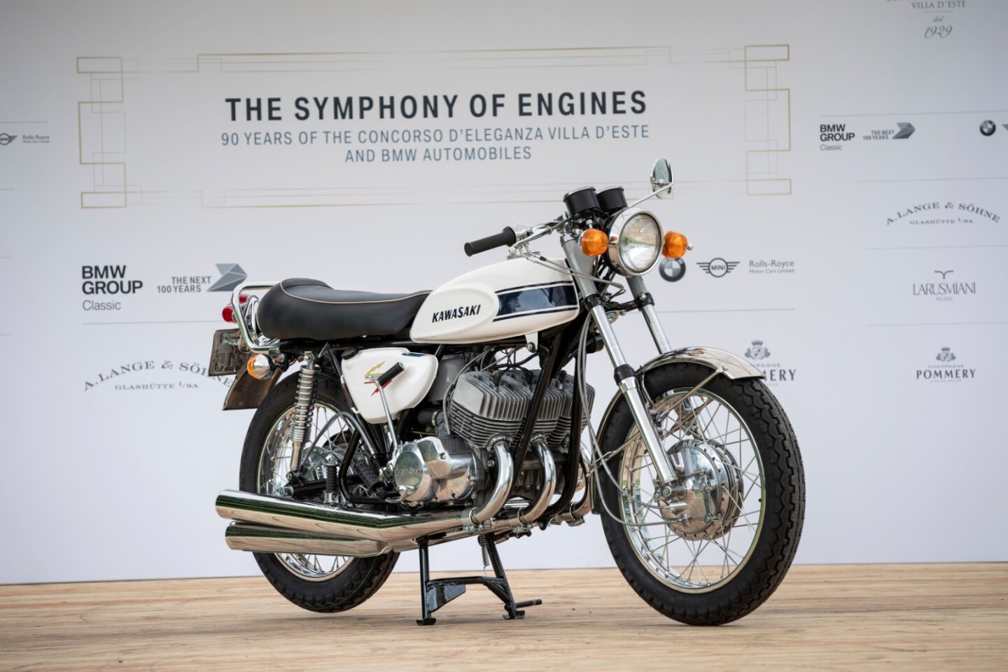 1969 Kawasaki Mach III, entered by Sofie Verheyden
