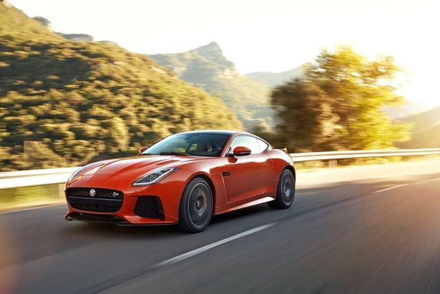 The Jaguar F-Type SVR débuts in Geneva