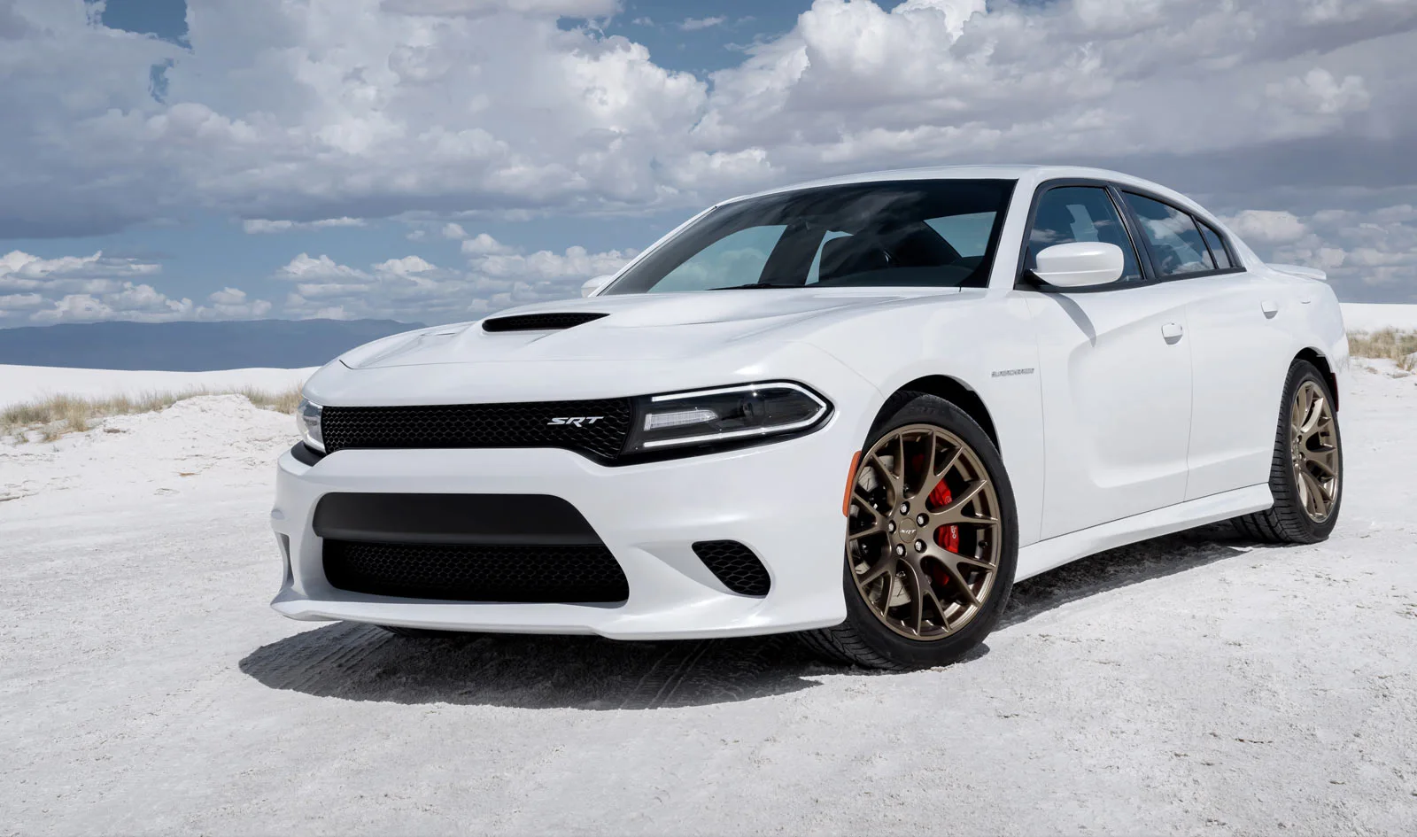 The Charger SRT sports 20-inch Slingshot wheels