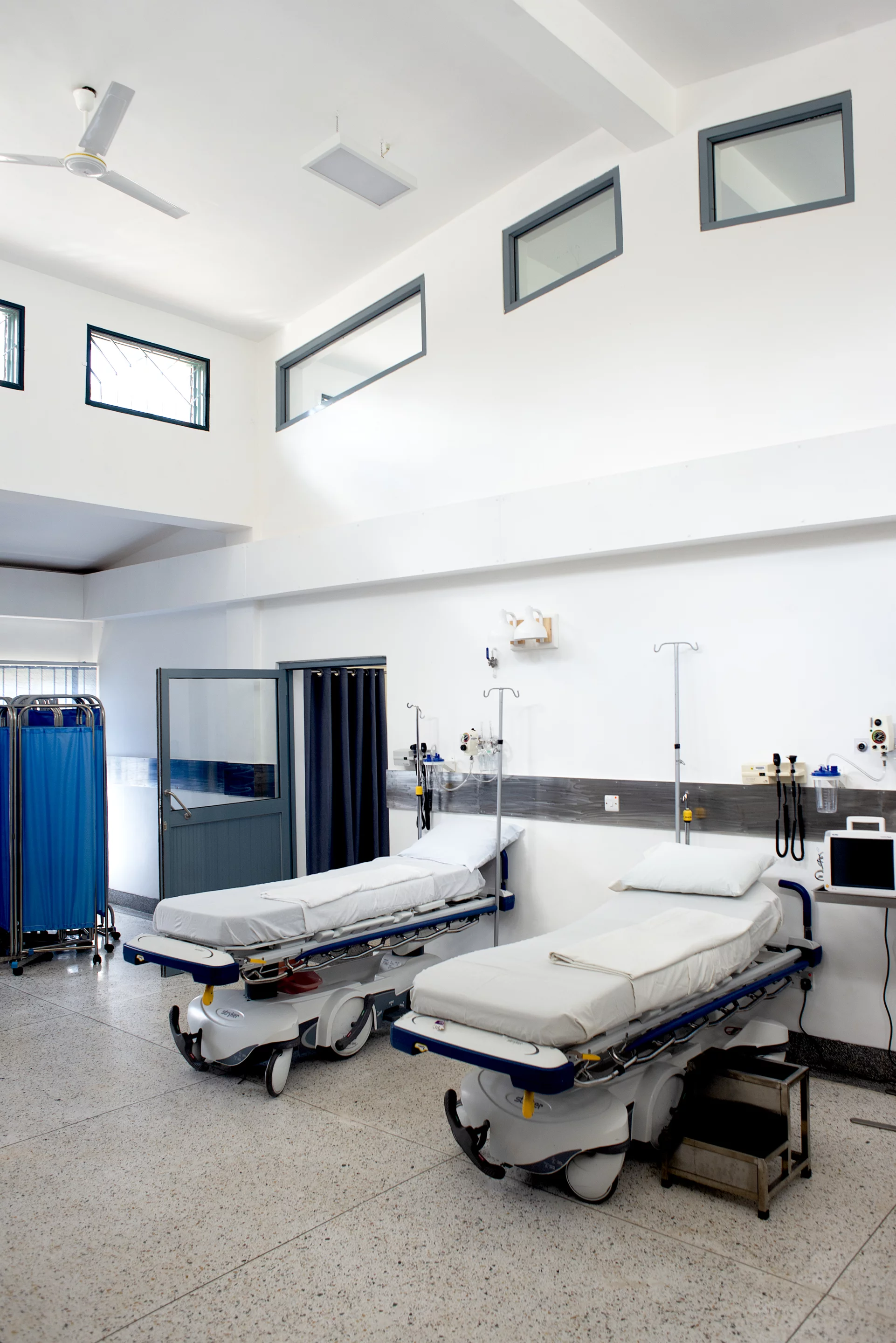 The Mount Sinai Kyabirwa Surgical Facility has an internet link to surgeons in New York City, USA, who provide expertise via video conferencing