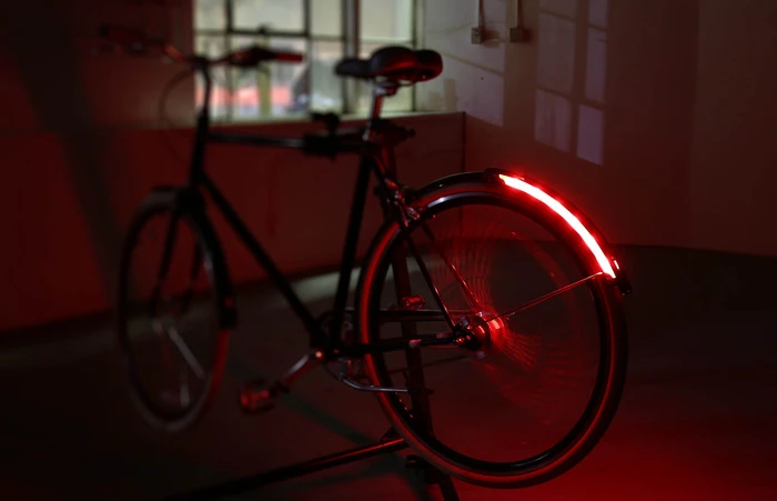 The Revolights Arc knows how fast you're going, and shines accordingly