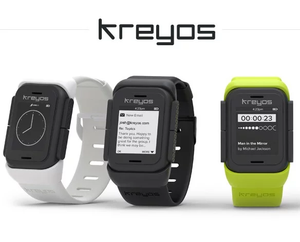 The Kreyos Meteor smartwatch offers voice controls and gesture controls, making this a possible next step towards the Star Trek communicator technology