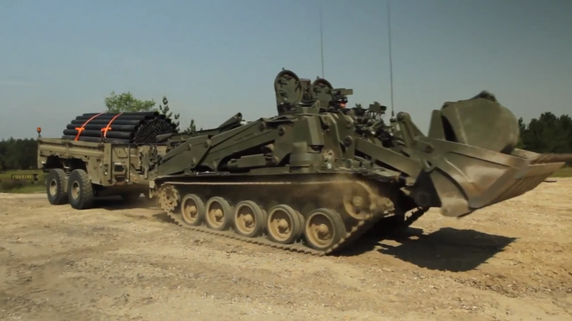 Terrier is capable of towing useful loads (Video grab: BAE Systems)