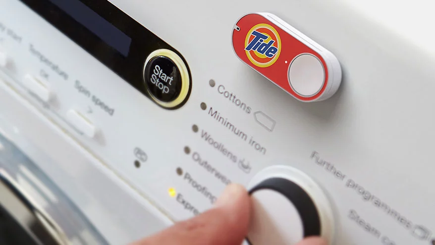 The next time your detergent is almost out, Amazon Dash button can save you the grueling headache of pulling out your phone and opening an app