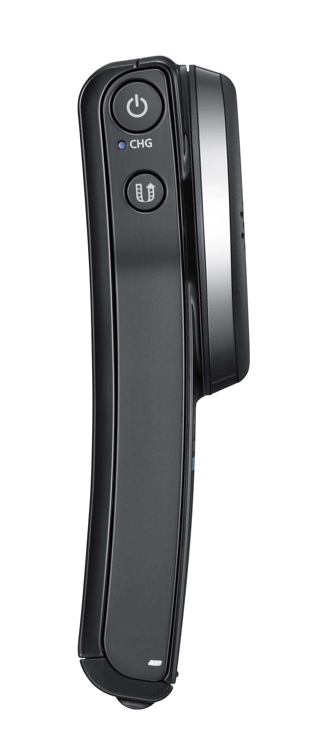 The Samsung HMX-U20 features slim line ergonomic design