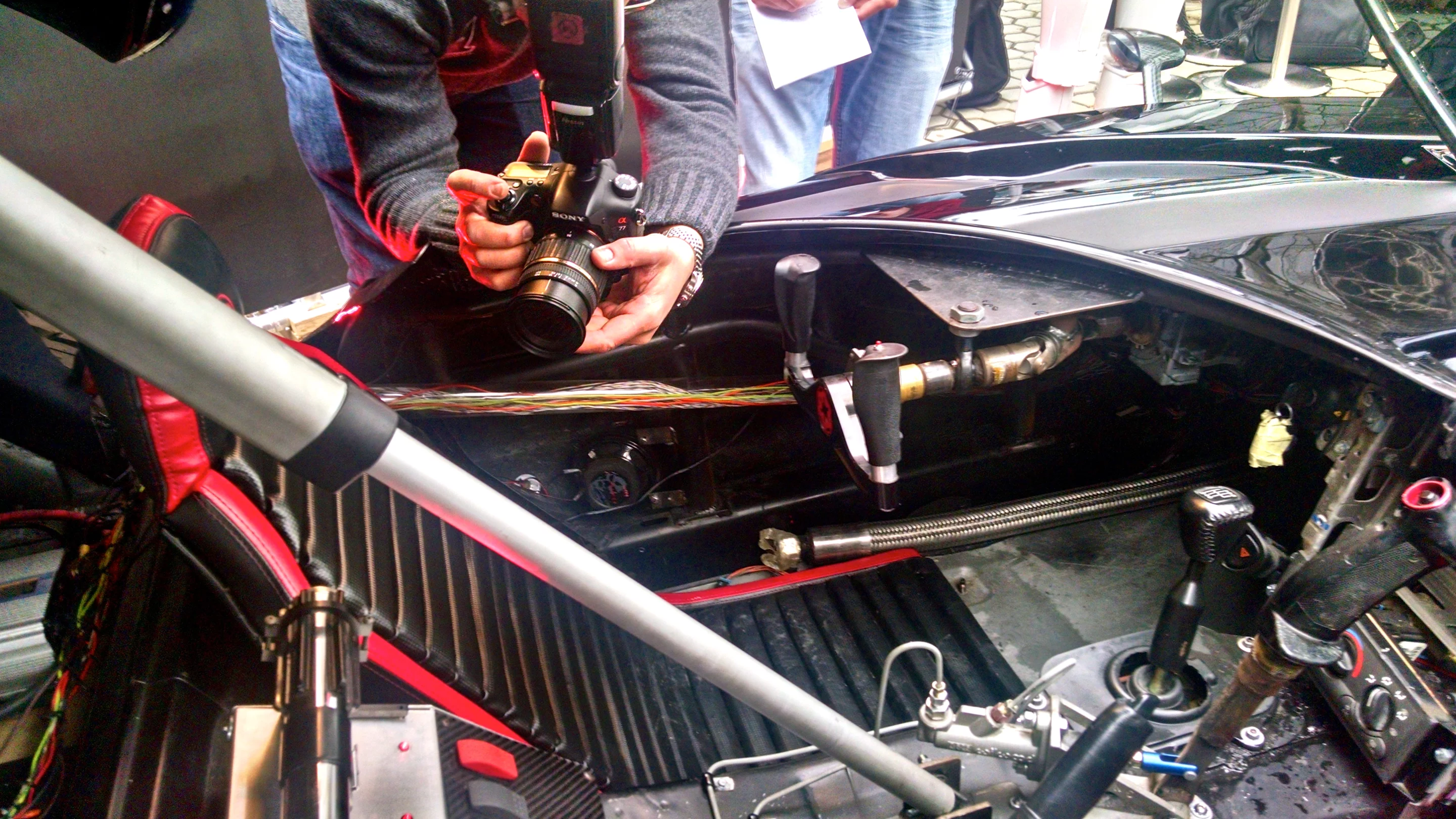 No need to push this Hot Wheels; it features a 526-hp LS3 engine (Photo: C.C. Weiss/Gizmag)