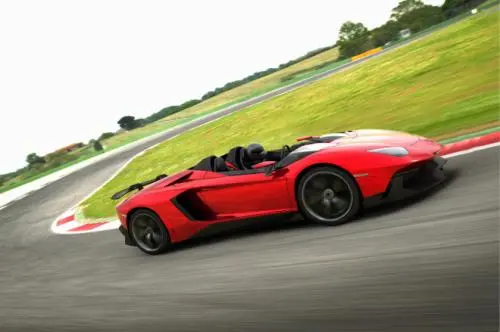 With its carbon fiber-reinforced polymers and Forged Composite seats, the Aventador J was a demonstration of Lamborghini's expertise in composites