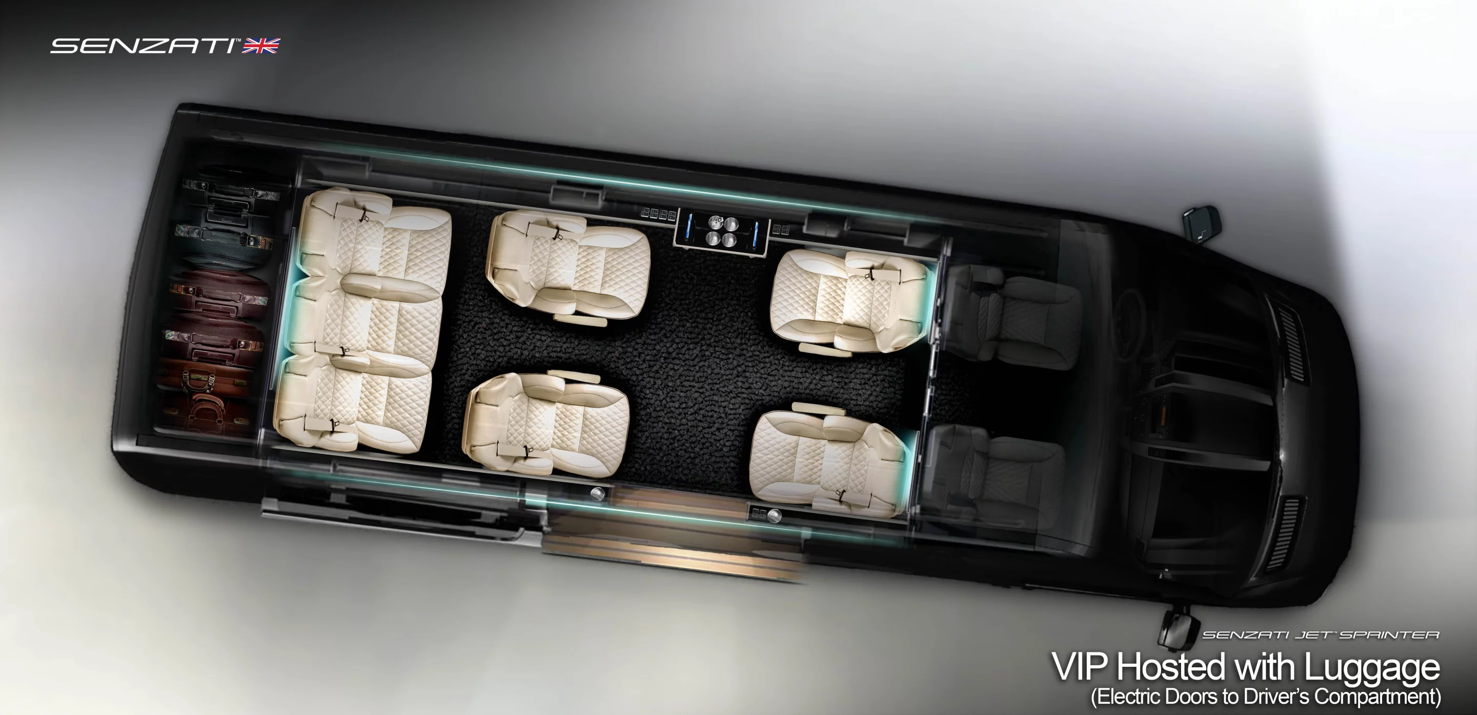 Senzati Jet Sprinter floor plan option