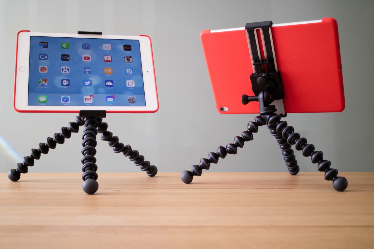 Review Joby S New Tablet Tripod Mount Isn T Just For Taking Photos Flexible tripod and mount for smartphones from iphone se to iphone 8 plus, google pixel, samsung galaxy s8 and more 2,079. review joby s new tablet tripod mount