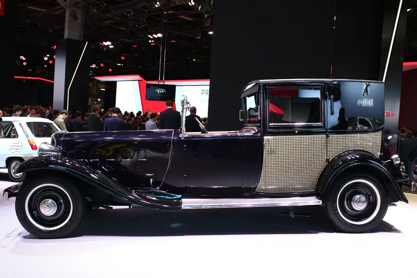 The visually impactful Nervastella, one of Renault's heritage vehicles on show