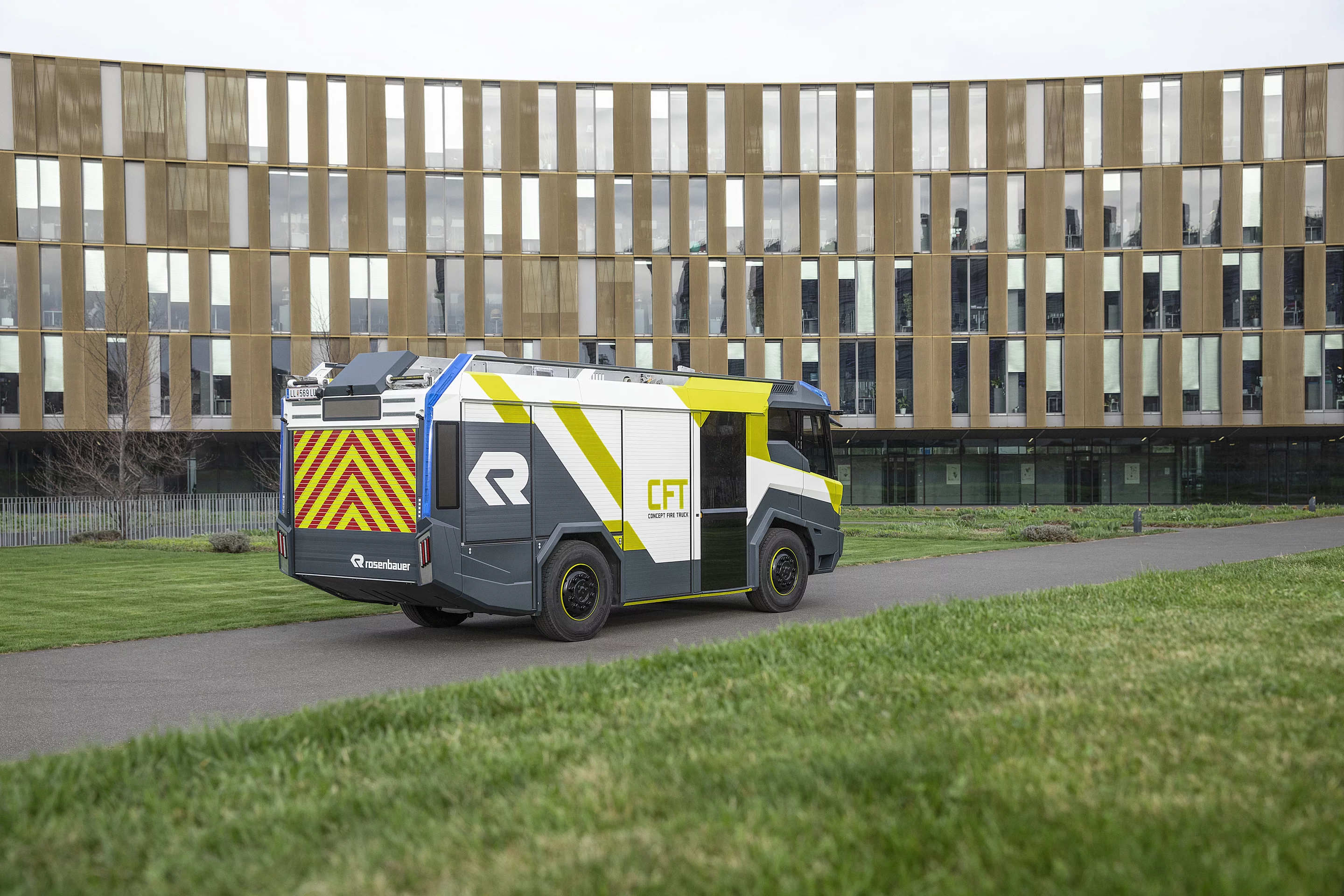 Called the Concept Fire Truck (CFT), the vehicle was first presented as a design study in 2016