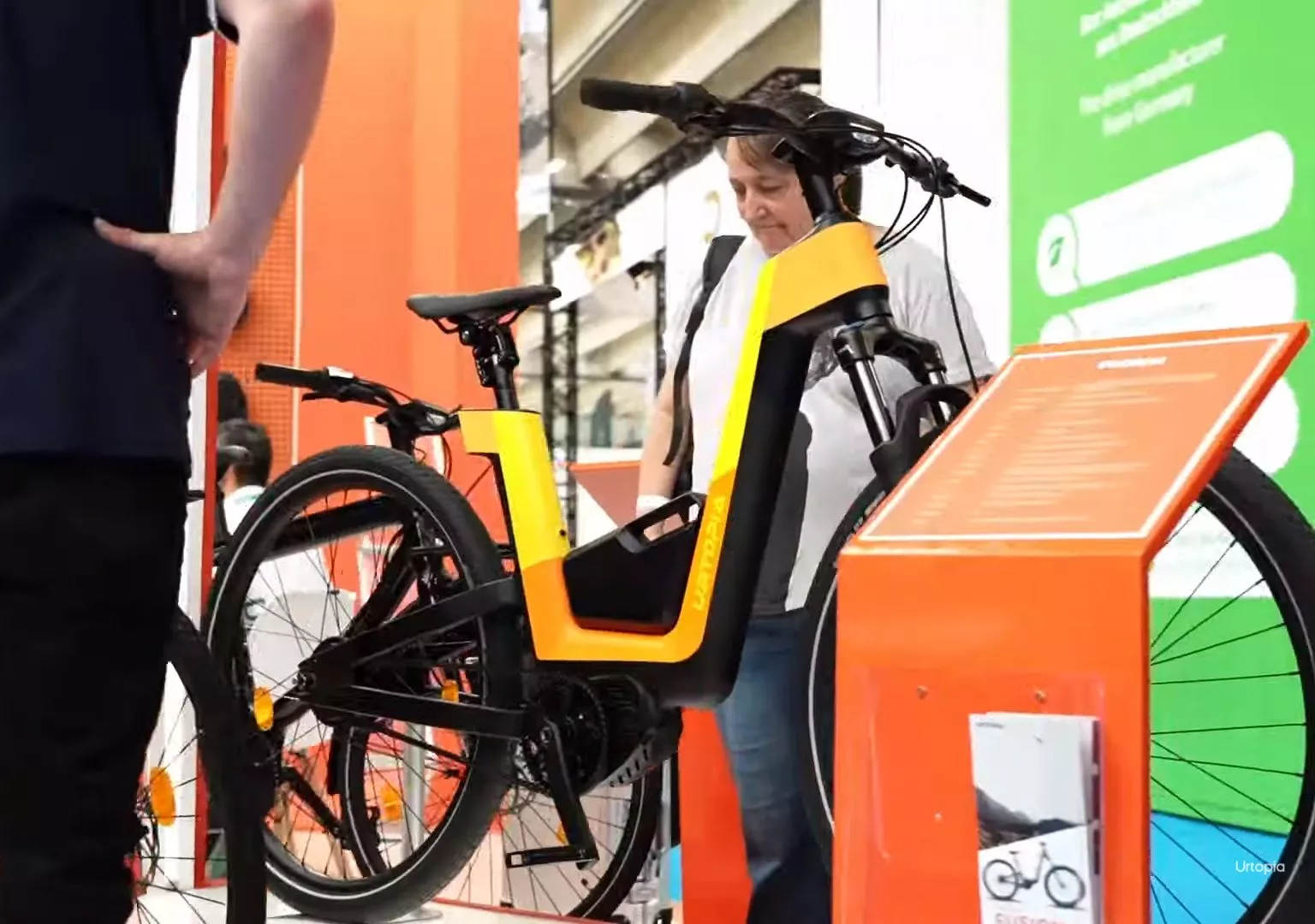 The Fusion smart ebike joined Urtopia's existing models at Eurobike 2023 in June