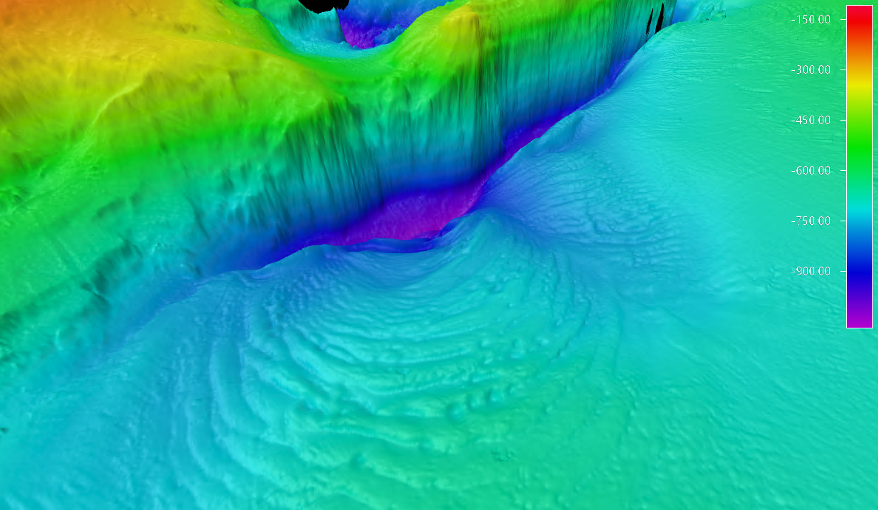 Sensor data from Amkuta Canyon, Aleutian Islands, Alaska