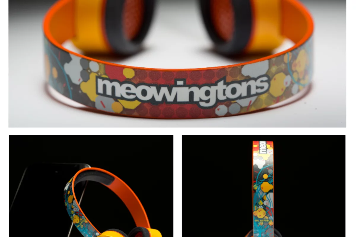 The Professor Meowington PhD Cat Headphones for the pampered pussy