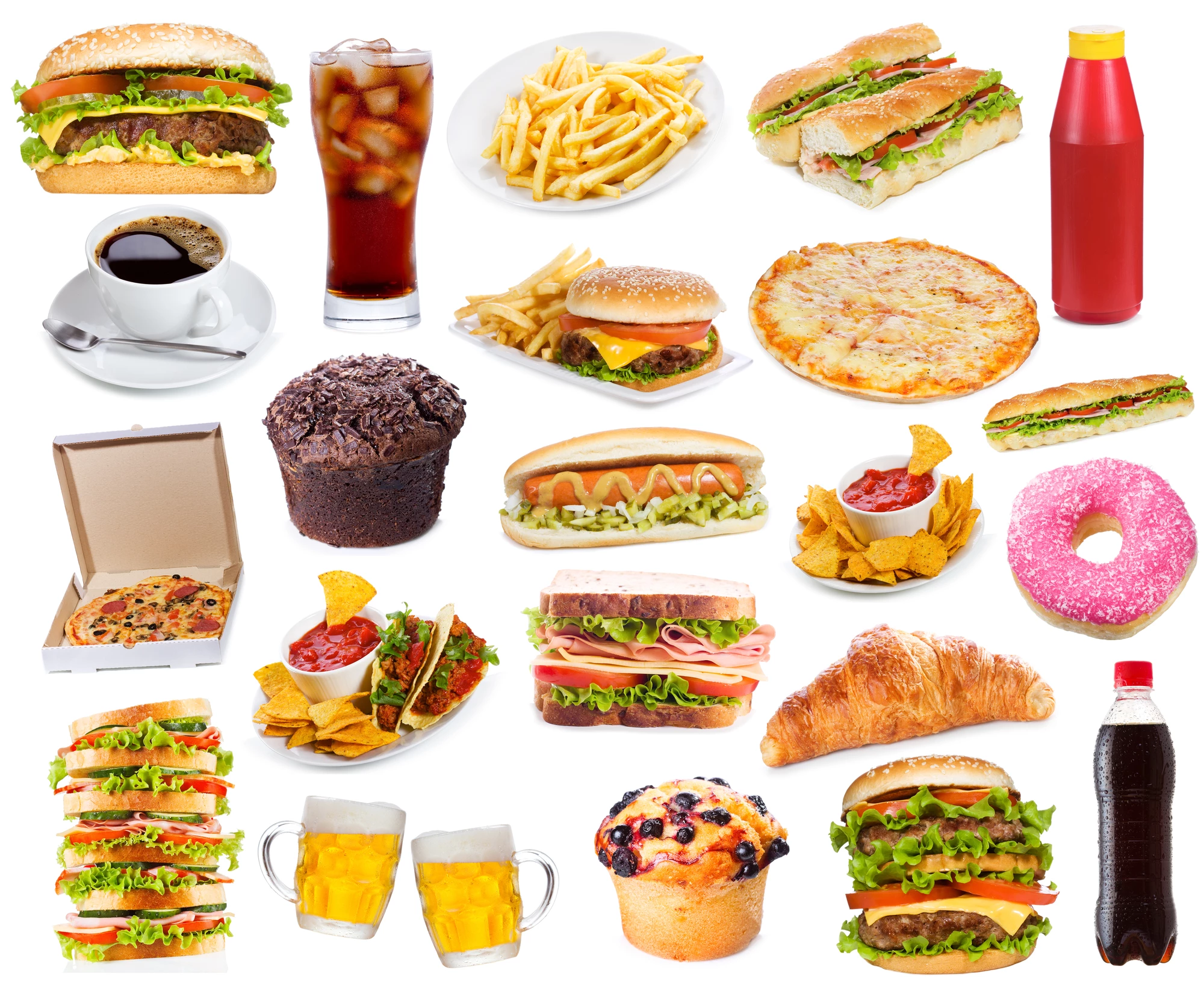 Most fast food products sampled contained some trace of chemicals used in plastic manufacturing