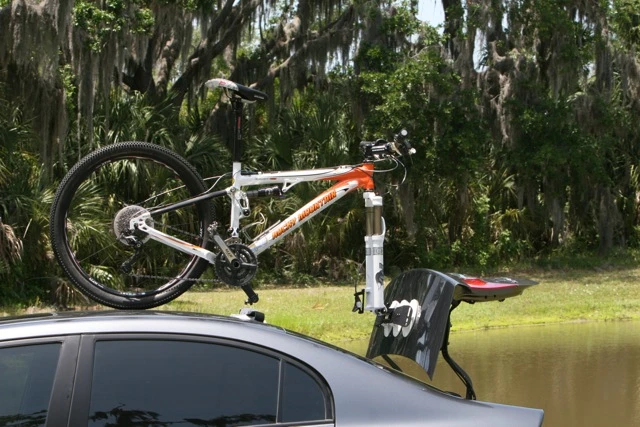 SeaSucker racks attach to your vehicle using nothing but rubber vacuum cups