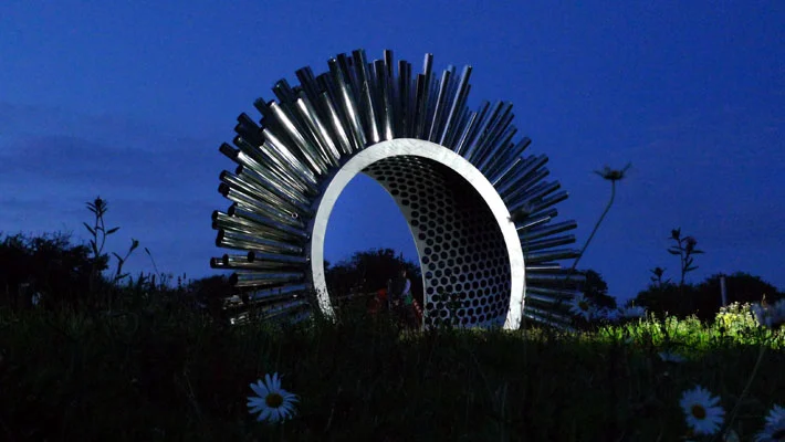 The Aeolus at night