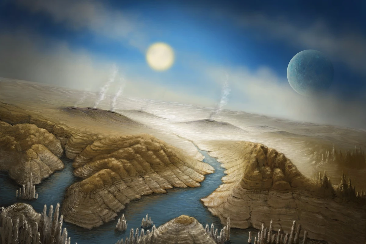 Kepler 452b illustration by Danielle Futselaar