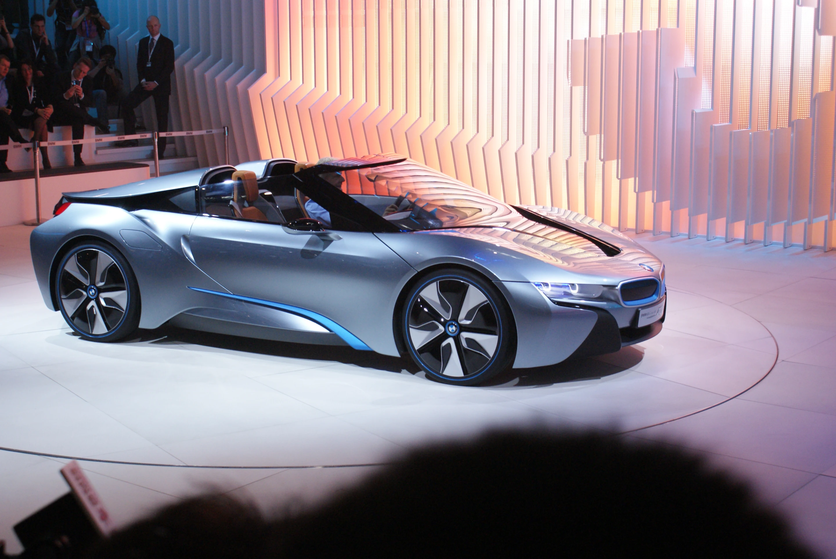 The i8 certainly looks like a sports car of the future, but we suspect it will become one of the first production vehicles for the new brand from BMW.
