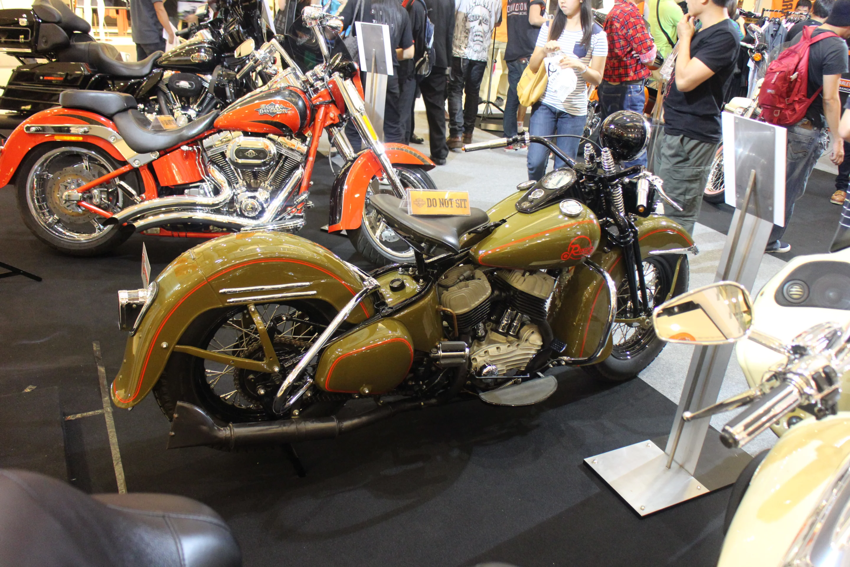 The official Japanese Harley - the Rikuo RQ750 (Photo: Husna Namirembe/Gizmag)