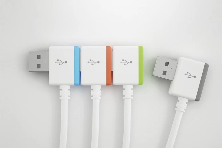 Jiang Gonglue's Infinite USB concept design